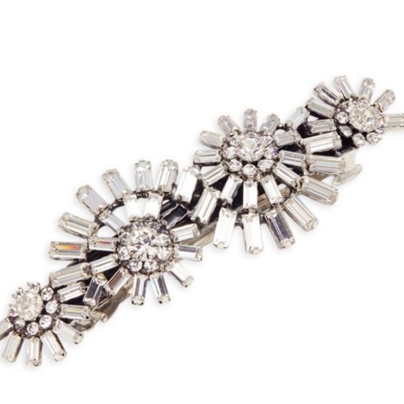 DANNIJO GEMINI CRYSTAL HAIR CLIP
